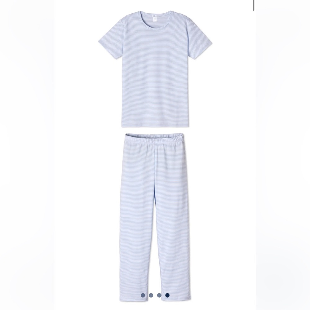 NWT Lake Pajamas short-long weekend set S (french blue) - Picture 2 of 6